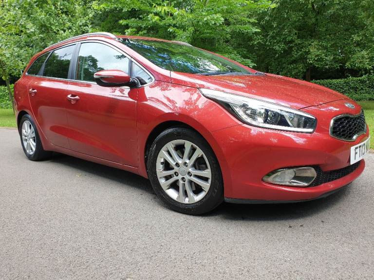 KIA CEE'D 3 1.6 ECO CRDI ESTATE*2013*FSH*£35-TAX*SAT-NAV*LEATHER*BLUETOOTH*CRUISE-C*USB-AUX*DRL'S*