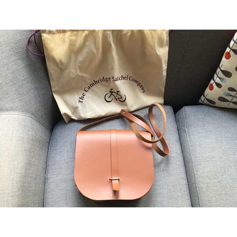 Leather saddle bag Cambridge satchel company