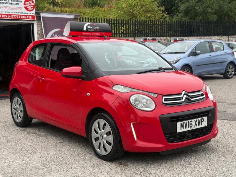 2016 Citroen C1 1.0 VTi Feel Euro 6 3dr HATCHBACK Petrol Manual