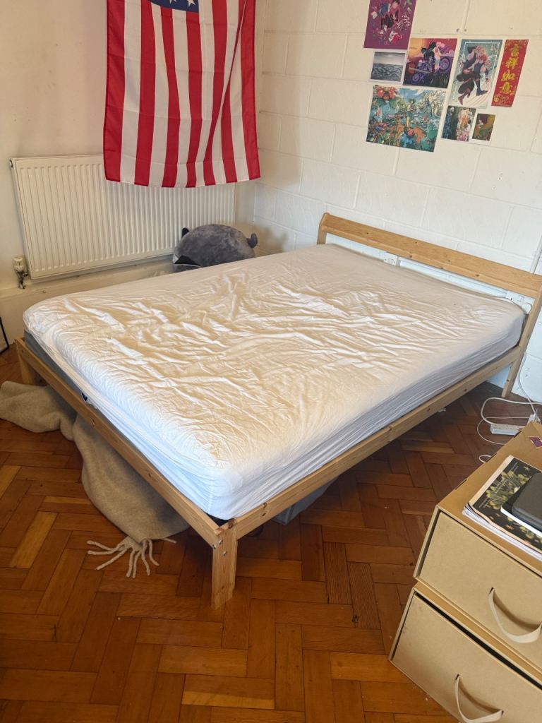 IKEA bed frame and matteess