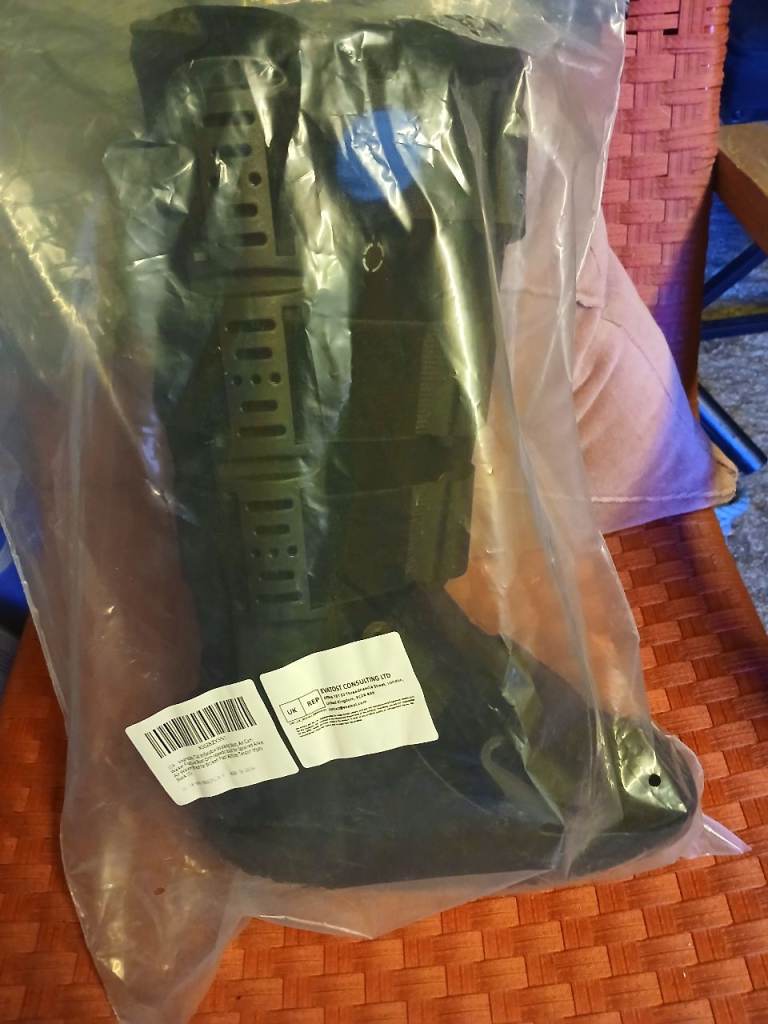 New Medical Walking Boot - Black