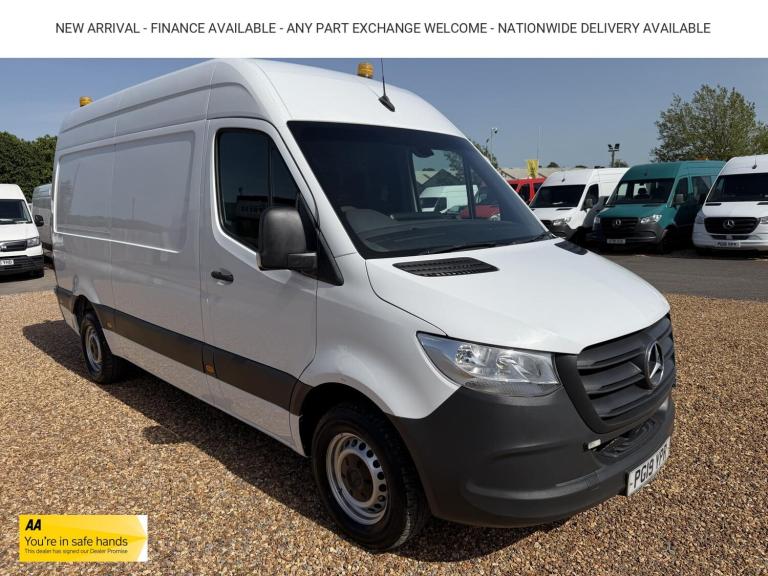 2019 Mercedes-Benz Sprinter 2.1 316 CDI Panel Van 5dr Diesel Manual RWD L2 H2 Euro 6 (163 ps) Pan...