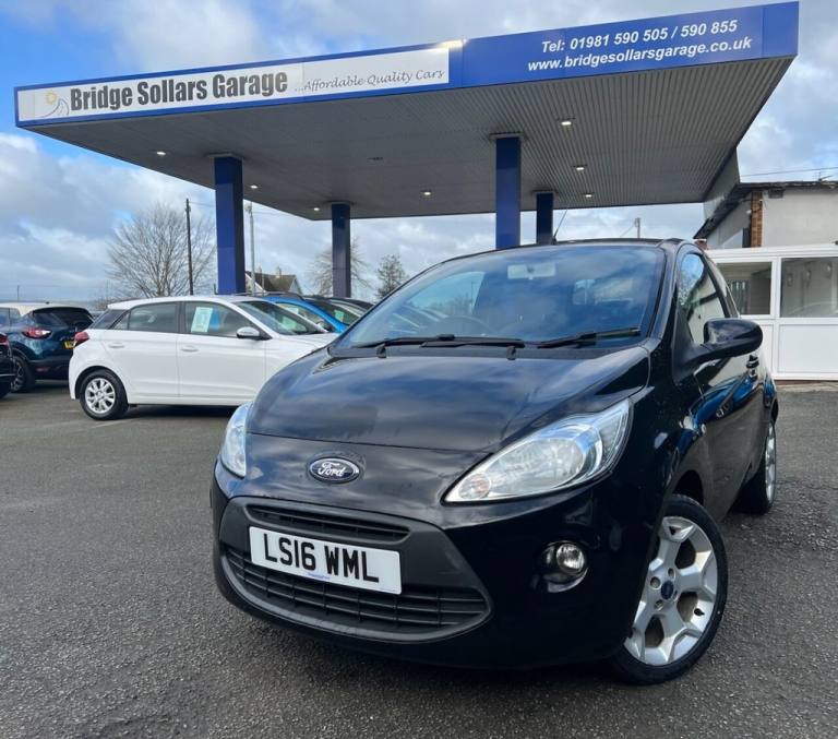 2016 16 FORD KA 1.2 ZETEC HATCHBACK 3DR PETROL MANUAL EURO 5 (S/S) (69 PS)