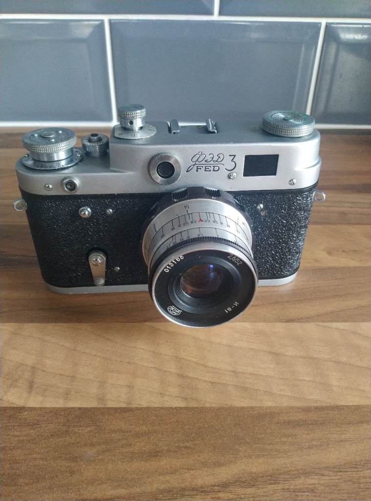 Vintage Fed 3 Camera