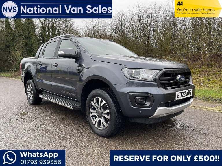 2022 Ford Ranger 2.0 EcoBlue Wildtrak Auto 4WD Euro 6 (s/s) 4dr PICK UP Diesel Automatic
