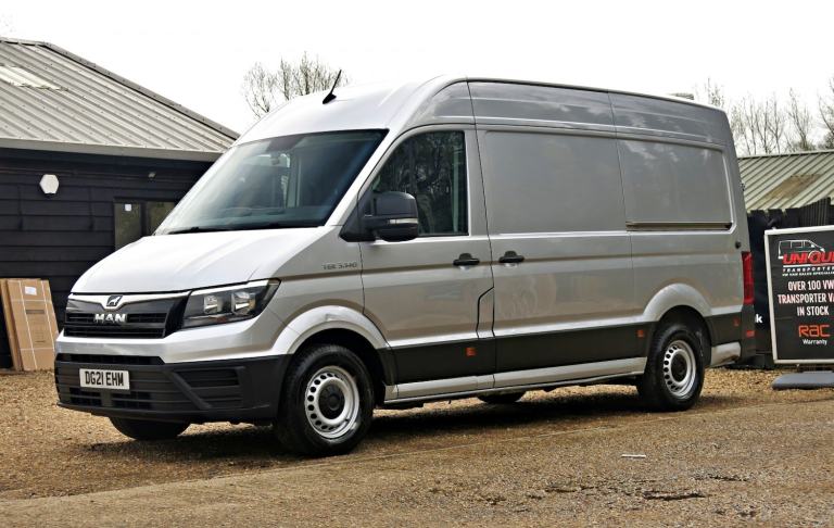 MAN TGE 140HP MWB HIGHROOF 2.0 3140d Silver Manual Diesel 2021