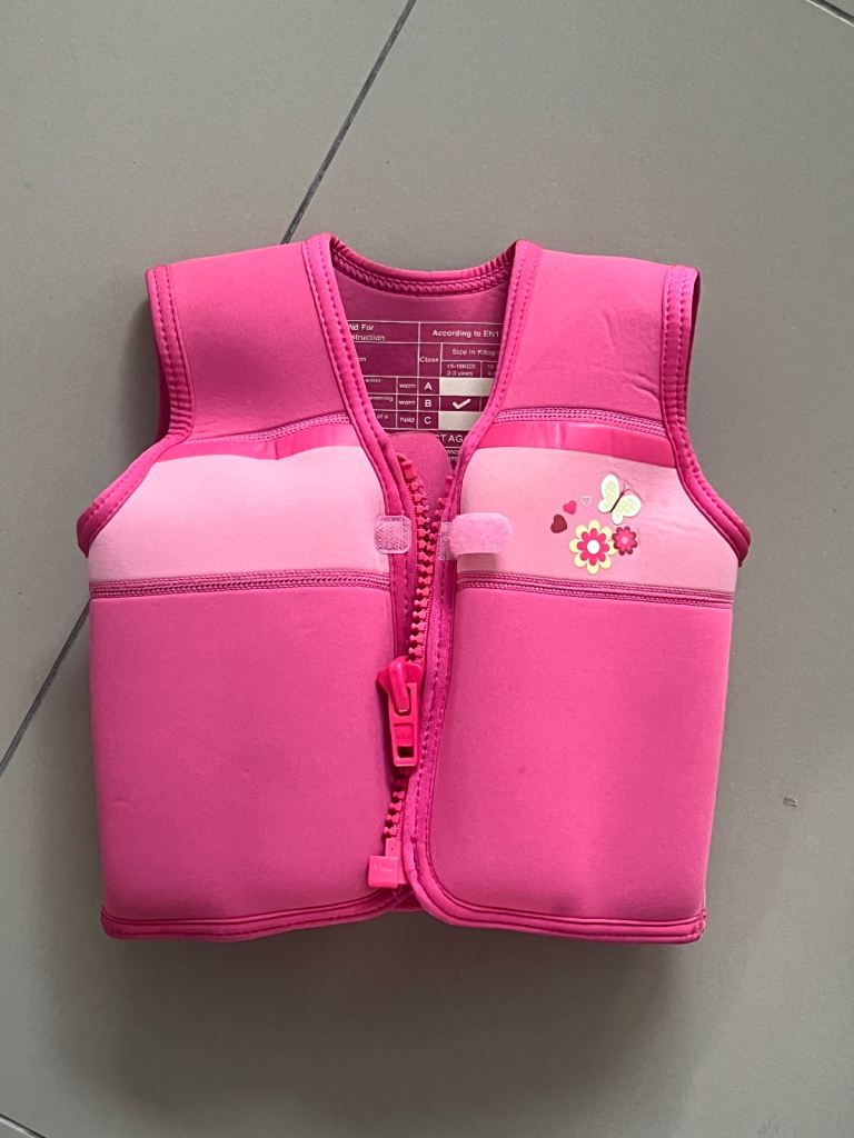 Girls float suit  with Adjustable Buoyancy