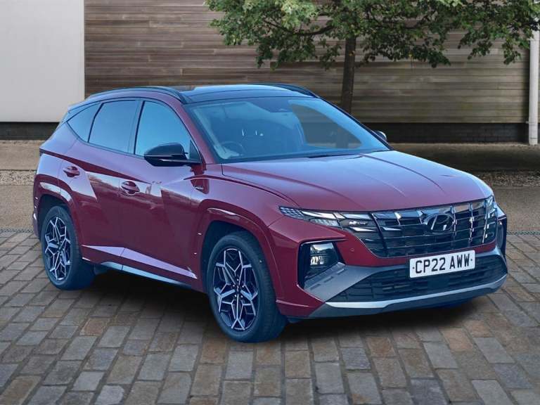 2022 Hyundai TUCSON 1.6 h T-GDi N Line S SUV 5dr Petrol Hybrid Auto Euro 6 (s/s) (230 ps) ESTATE ...