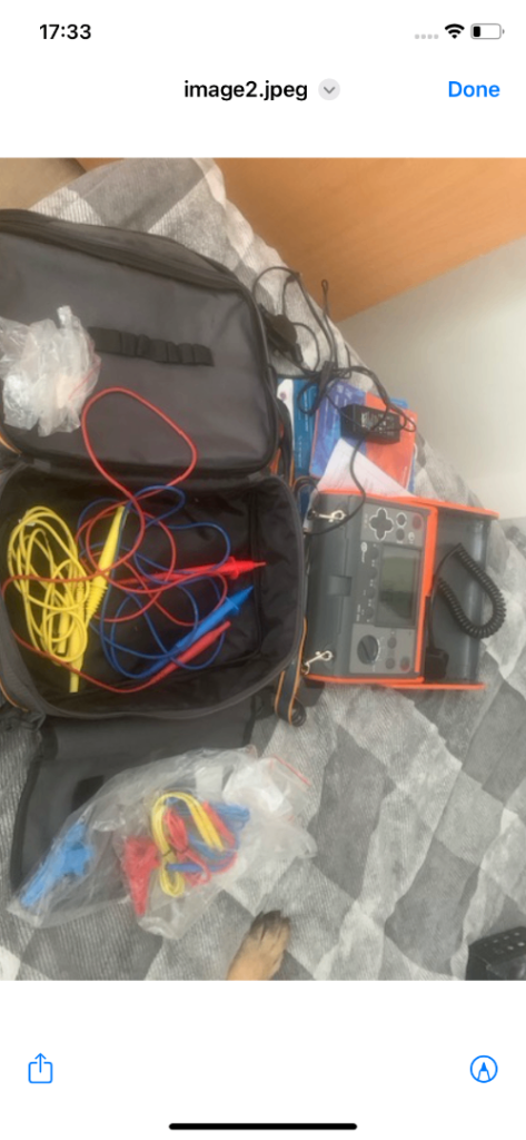 SONEL MZC-306 multi meter short circuit impendance 