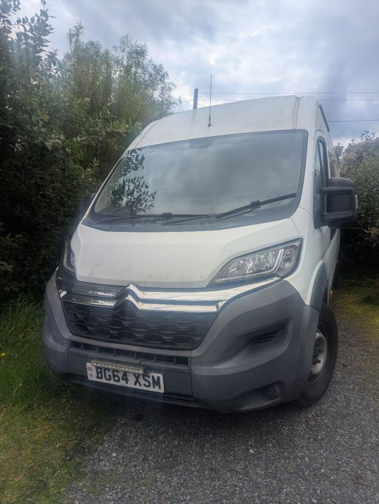 Citron relay camper conversion 