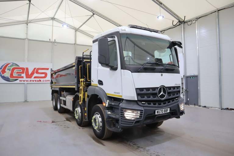 2020 (70 PLATE) Mercedes Benz Arocs 3240 8x4 Euro 6 Tipper Grabs