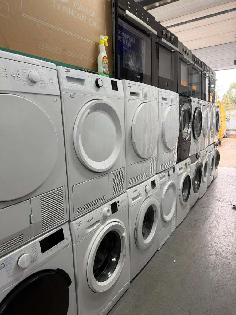 Washing Machines, Fridge Freezers, Tumble Dryers & Cookers - From £149