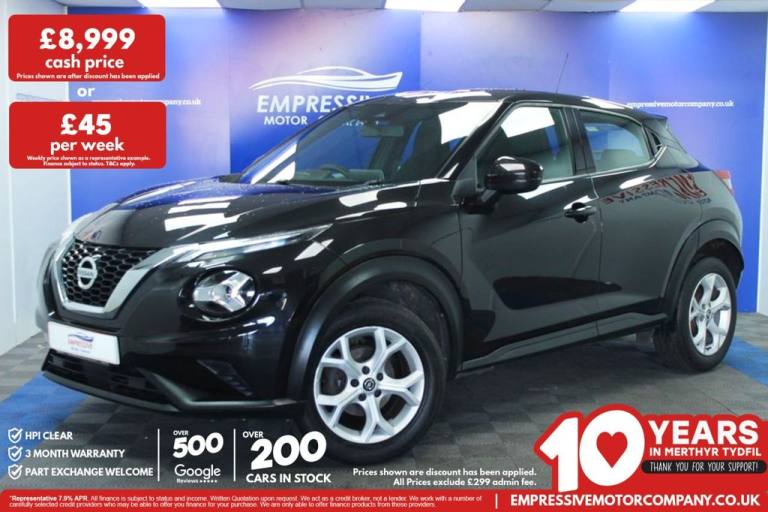 2020 20 NISSAN JUKE 1.0 DIG-T ACENTA SUV 5DR PETROL MANUAL EURO 6 (S/S) (114 PS)