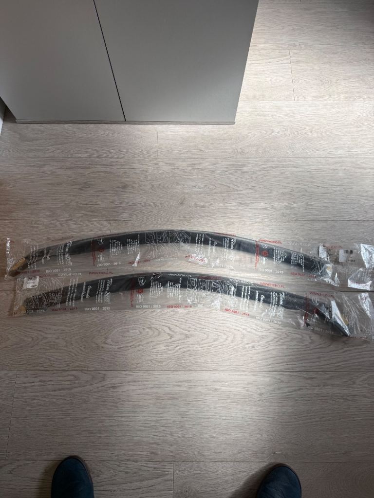 Audi A4 Saloon Heko Wind Deflectors (Front)