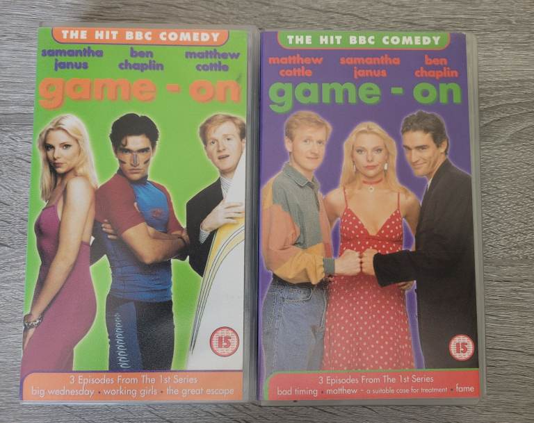 Game On - Series 1-  VHS rare
