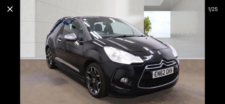 2013 Citroen DS3 1.6 THP 16V 155 DSport Plus 3dr HATCHBACK Petrol Manual