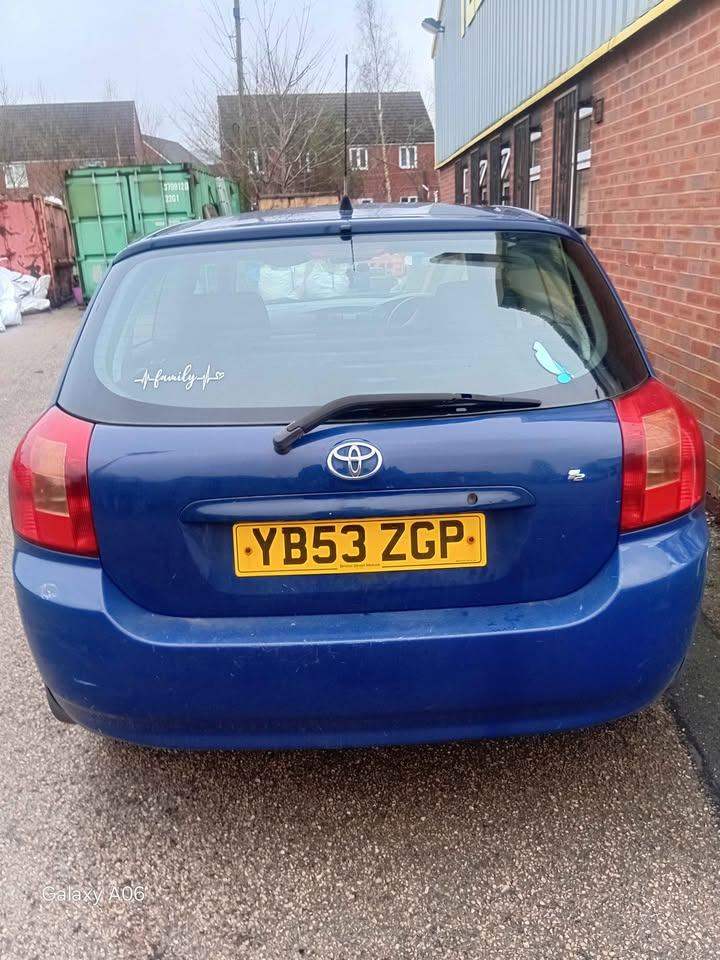 Toyota, COROLLA, Hatchback, 2003, Manual, 1398 (cc), 3 doors