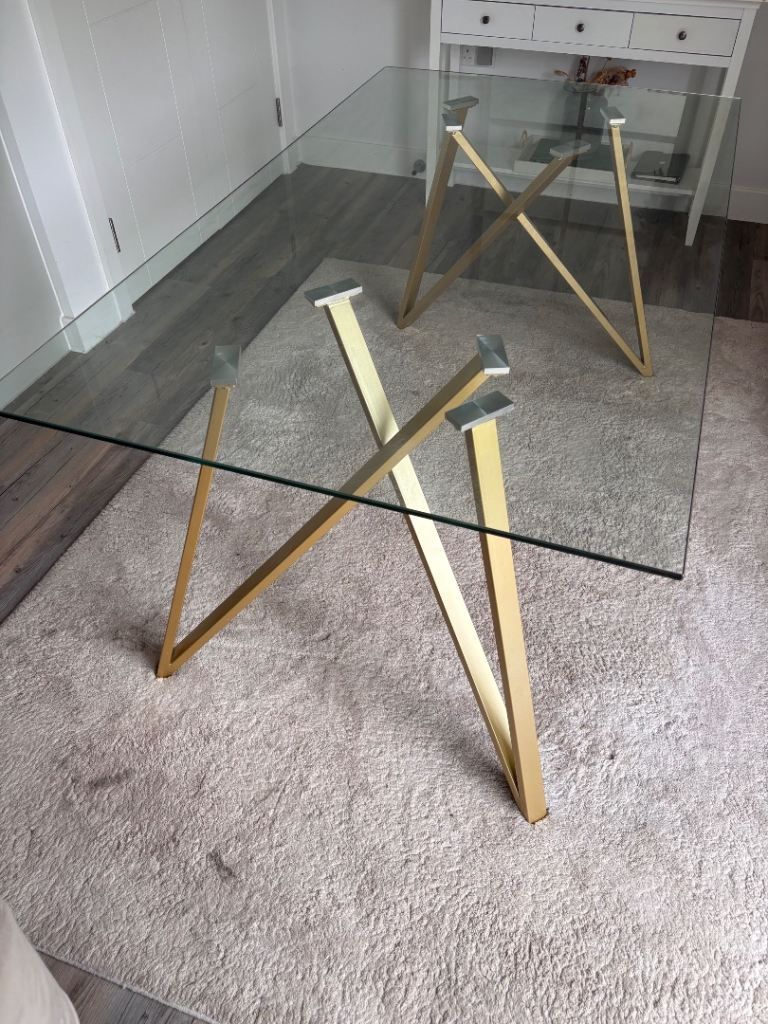 Dining table and chairs