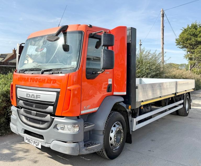 2017 DAF LF55,230 NEW BUILD SCAFFOLD DOUBLE DROPSIDE BODY 18 TON EURO-6 3 SEATS