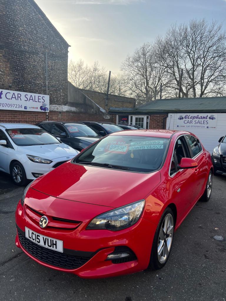 2015 Vauxhall Astra 1.6i 16V Limited Edition 5dr [Leather] HATCHBACK Petrol Manual