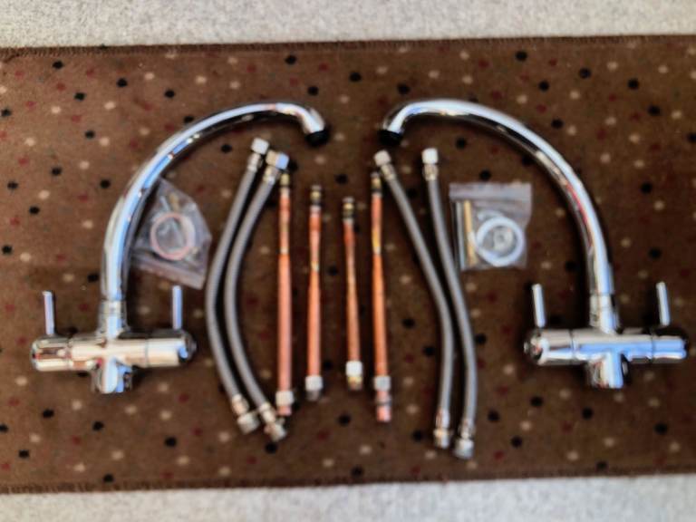 Kitchen Mixer Tap Monobloc Chrome