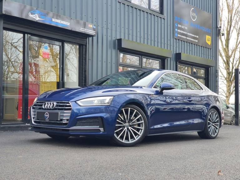 2018 Audi A5 2.0 TFSI S line Coupe 2dr Petrol S Tronic quattro Euro 6 (s/s) (252 ps) Coupe Petrol...