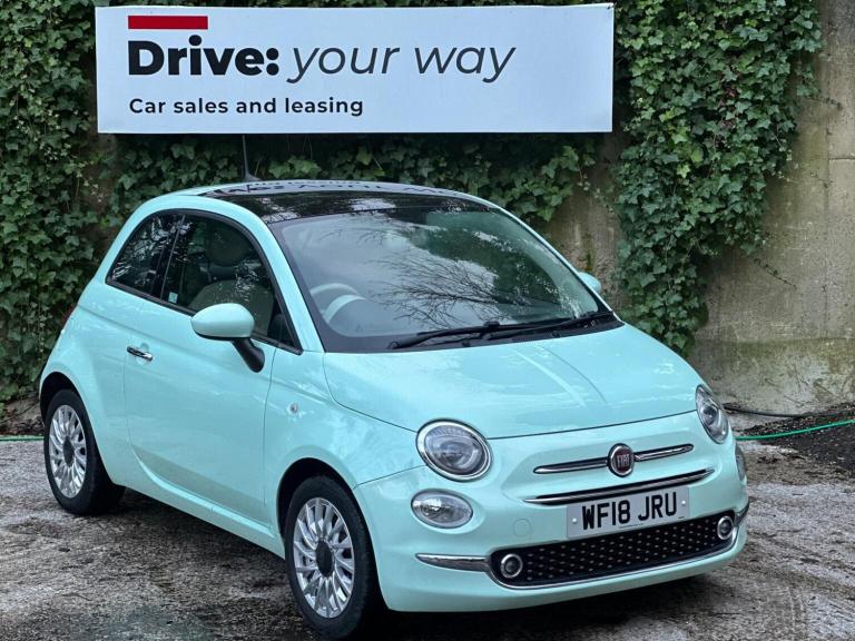 FIAT 500 1.2 Lounge Euro 6 (s/s) 3dr 2018