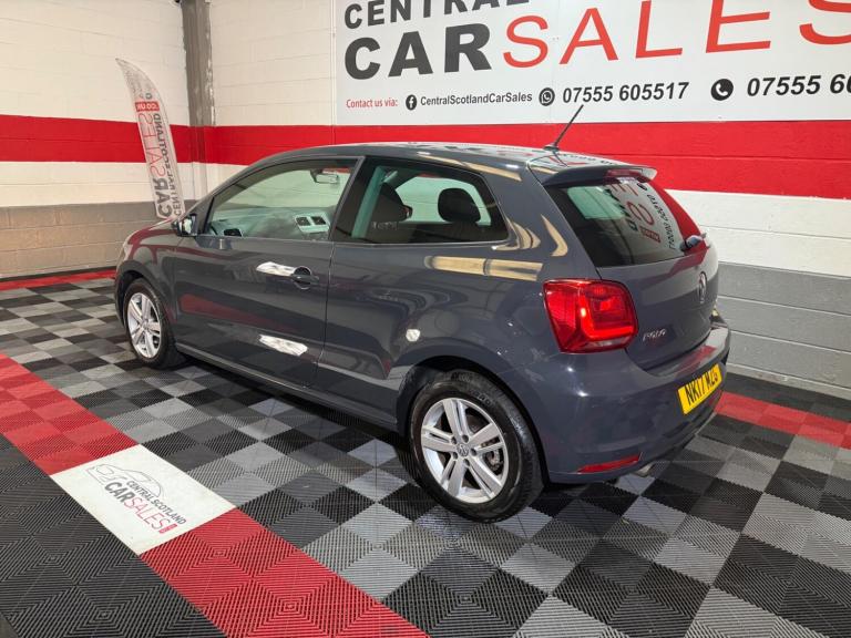 2017 Volkswagen Polo 1.2 TSI BlueMotion Tech Match Edition Euro 6 (s/s) 3dr HATCHBACK Petrol Manual