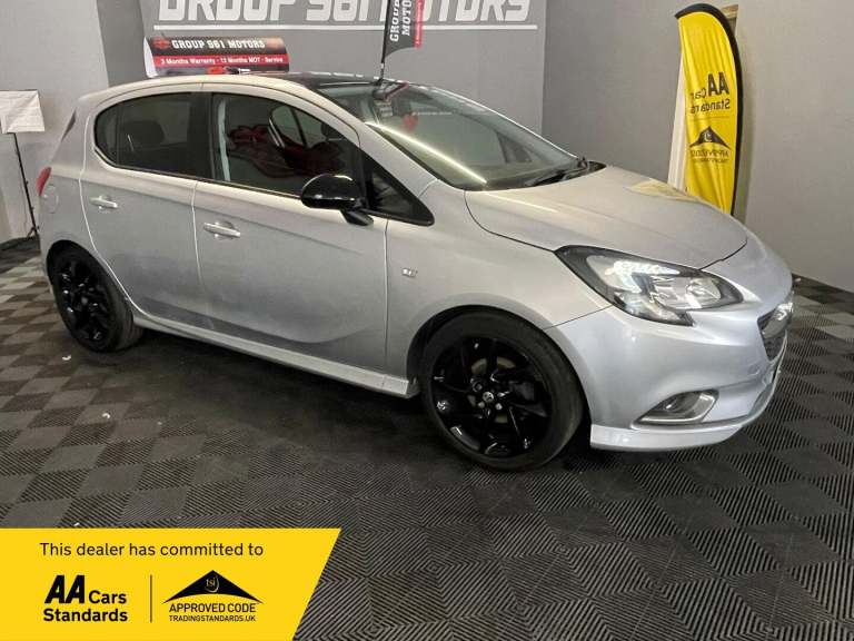 2019 Vauxhall Corsa 1.4i ecoTEC SRi VX Line Nav Black Euro 6 5dr HATCHBACK Petrol Manual