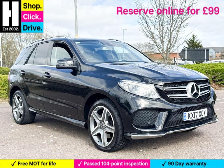 2017 Mercedes-Benz GLE 2.1 GLE250d AMG Line SUV 5dr Diesel G-Tronic 4MATIC Euro 6 (s/s) (204 ps) ...