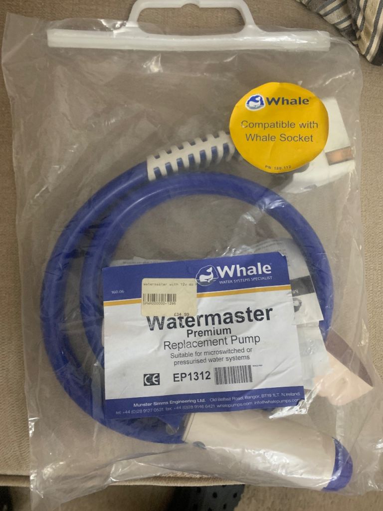 Whale watermaster water pump 