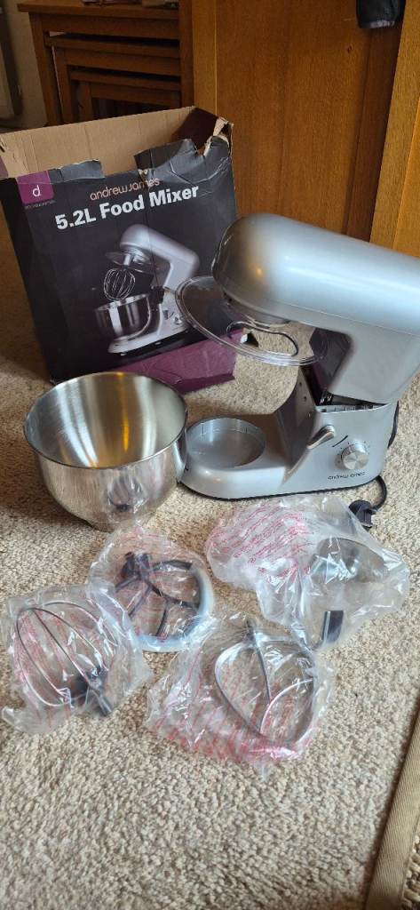 5.2L Andrew James Food Mixer