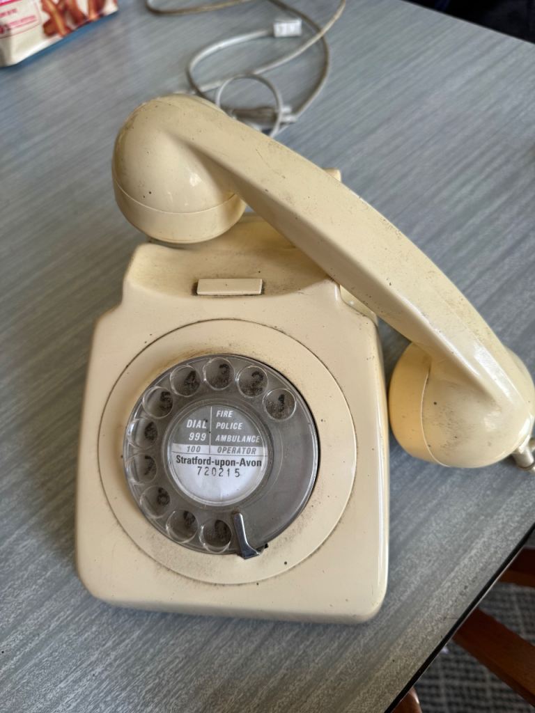 Vintage Bakelite Telephone