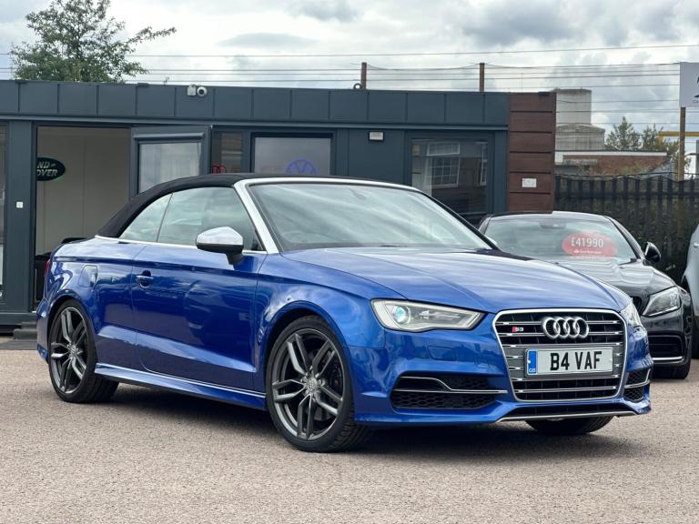  Audi S3 2.0 TFSI Cabriolet S Tronic quattro Euro 6 (s/s) 2dr (Nav) Petrol Automatic