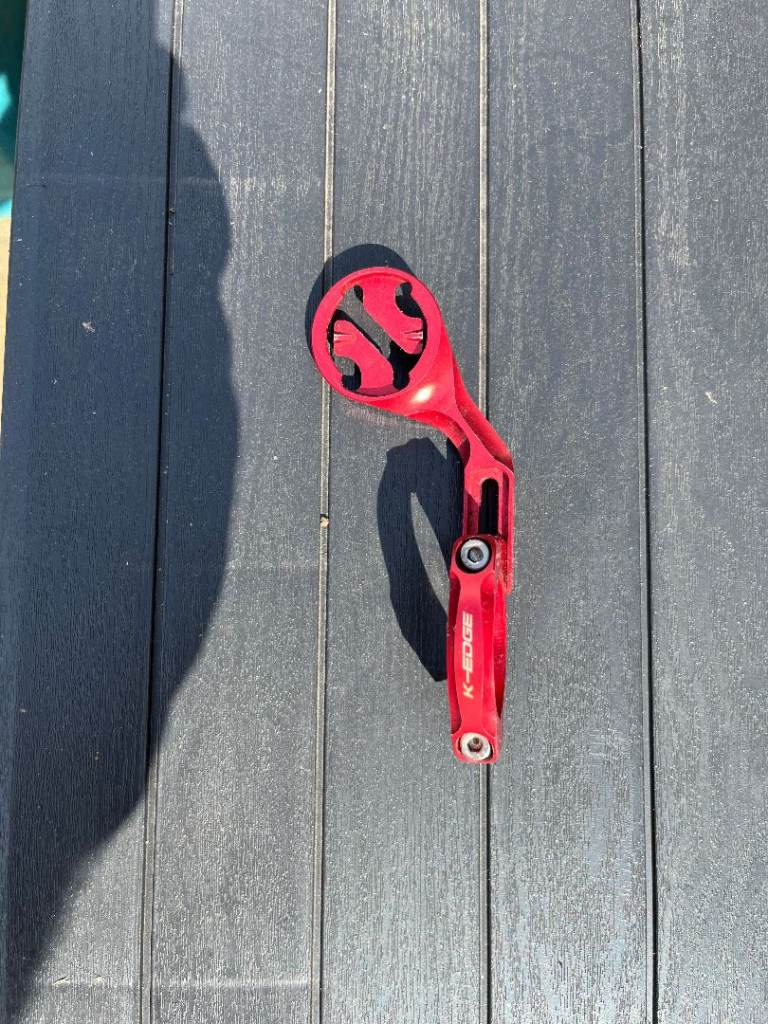 K-Edge Red Bike Computer Mount – As Good As New