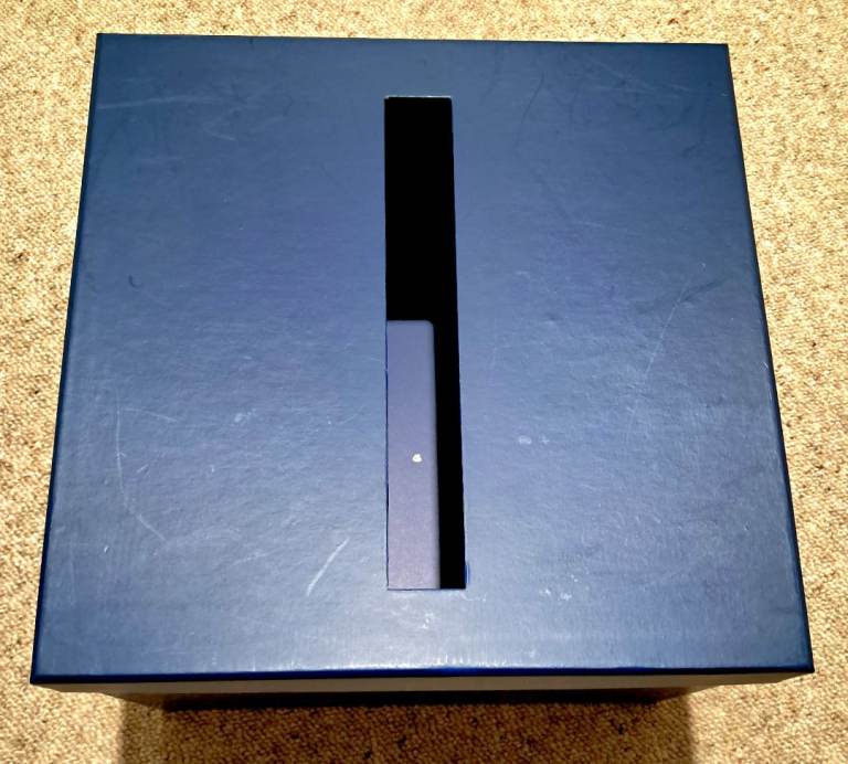 Decorative Blue Storage Box with Gold Speckles - Sheffield Home
