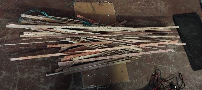 Carpet Gripper Rods, Large Quantity