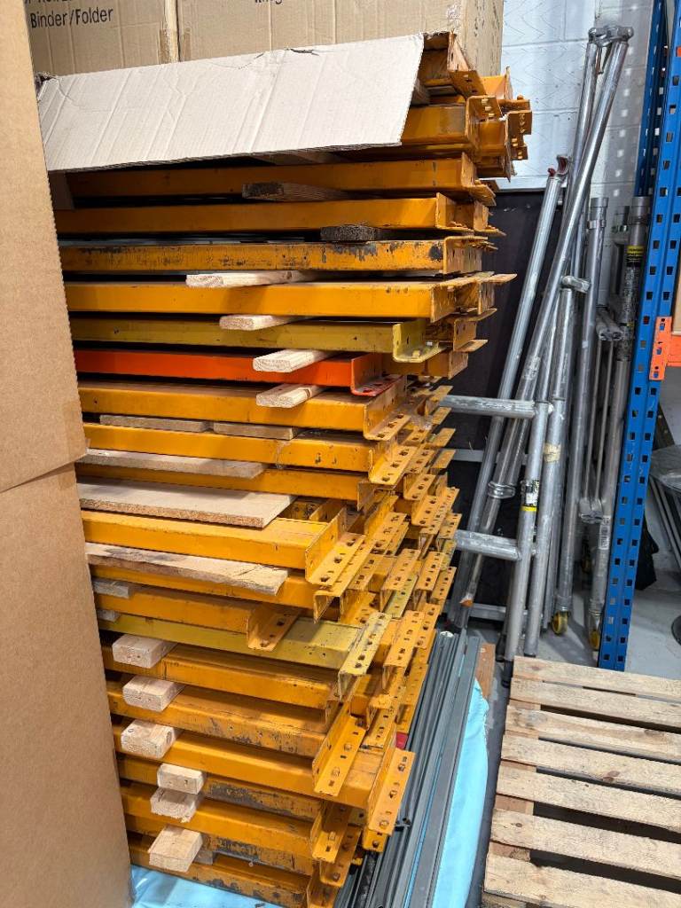 Used Building Materials - Metal Beams and Scaffolding