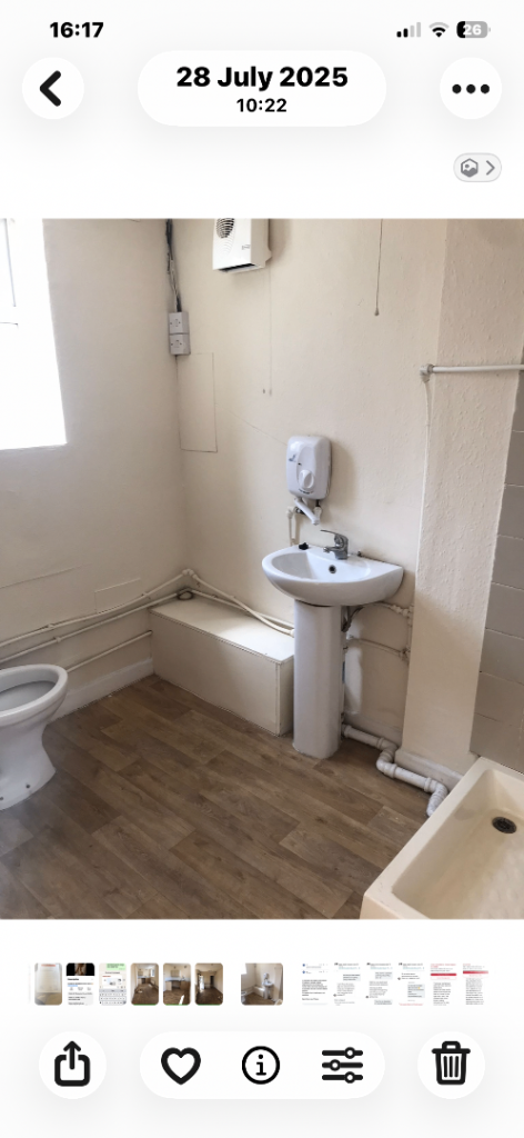 Studio flat to let, Wolverhampton, £595