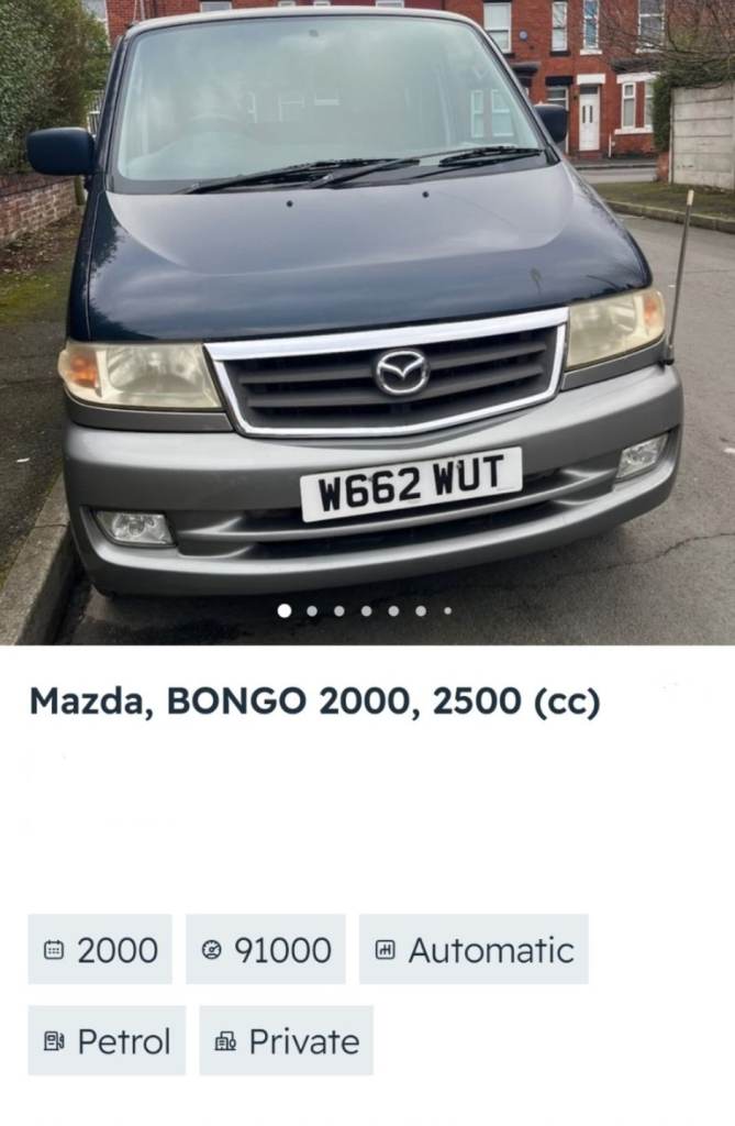 Mazda, 2000, 2500 (cc)