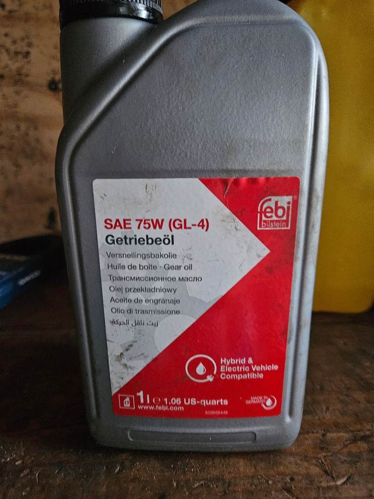 Brand New Febi Bilstein SAE 75W GL-4 Manual Gearbox Oil / Transmission Fluid (1L) – Hybrid