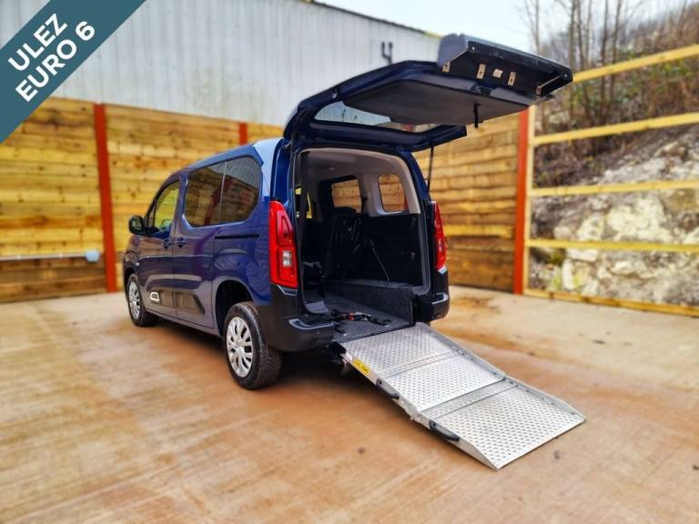 2019 Citroen Berlingo 3 Seat Auto Wheelchair Accessible Disabled Access Ramp Car MPV Diesel Autom...