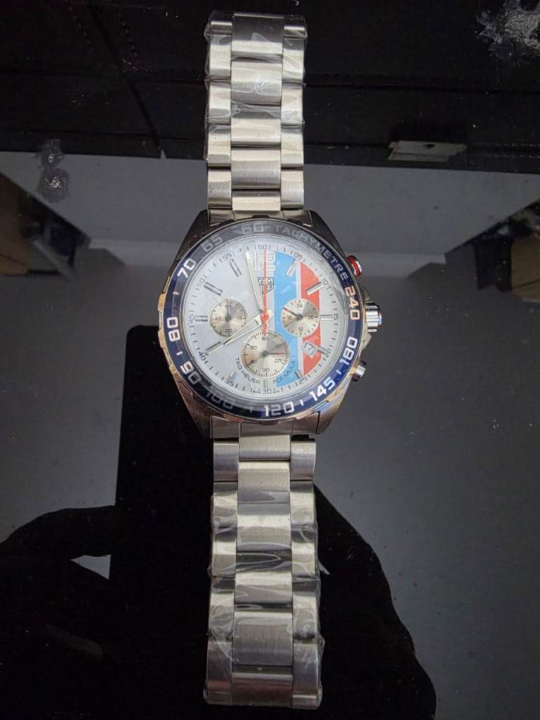 Tag heuer formula 1 Monaco chronograph watch battery powered brand new 