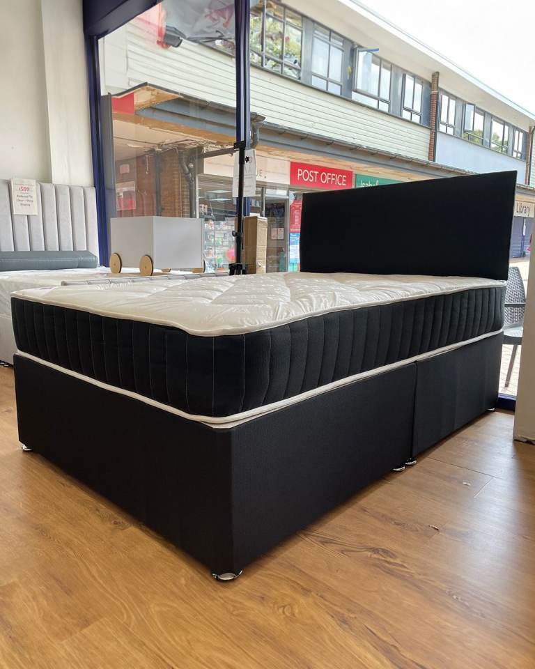 Brand-New Small Double & Double Size DIVAN Bed Base with Mattress TODAY DELIVERY – Order Now