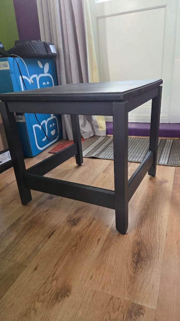 IKEA HAVSTA small black coffee table