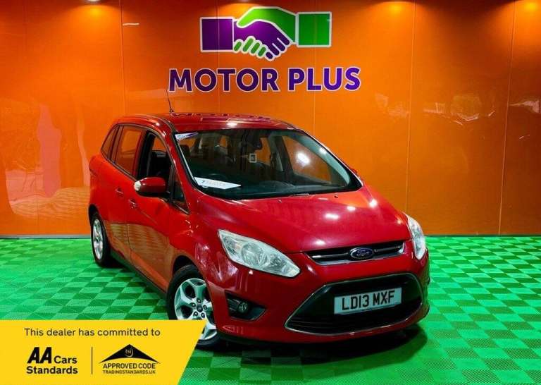 2013 13 FORD GRAND C-MAX 1.6 TDCI ZETEC MPV 5DR DIESEL MANUAL EURO 5 (115 PS) DI