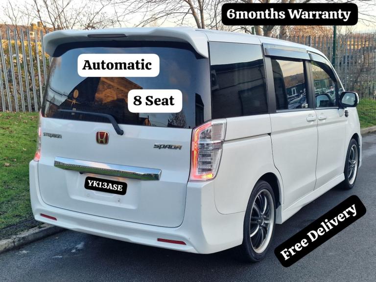 2013 Honda Stepwagon Spada Luxury Automatic 8 Seater  Estate  Petrol Automatic