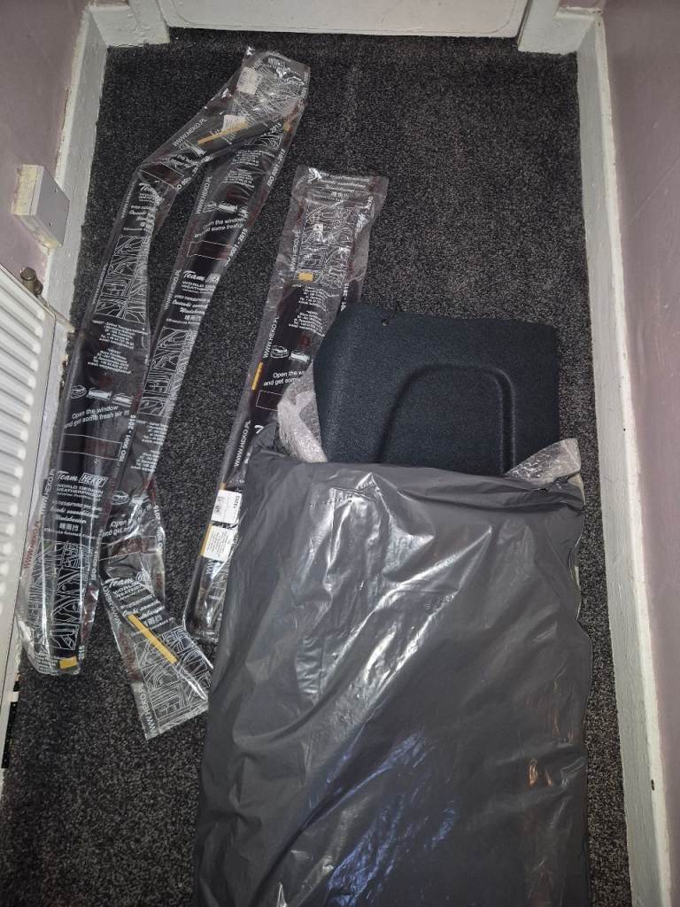 Parcel shelf heko deflectors 