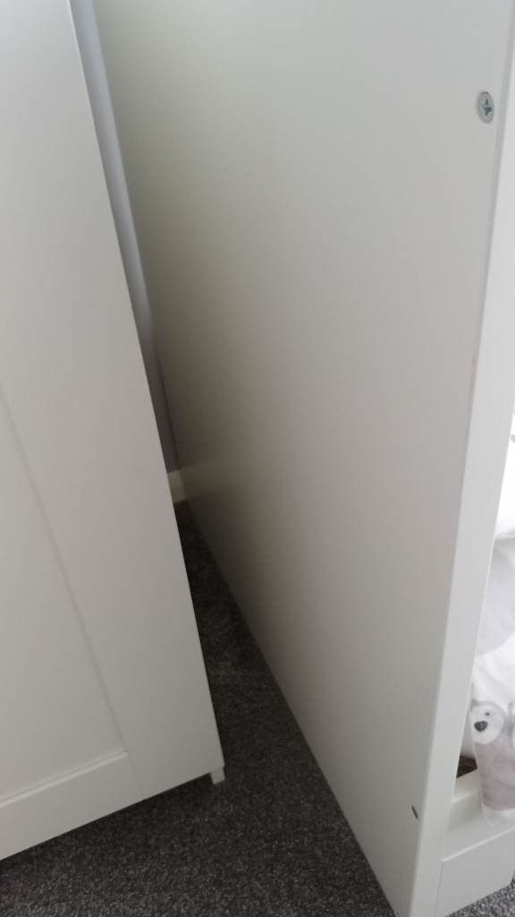 IKEA STUVA Cot Bed White With 2 STUVA GRUNDLIG Drawers & Mattress5