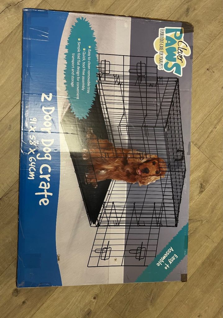 2 Door Dog Cage